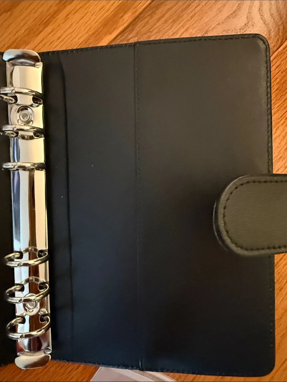 Black MM planner with 5 money saving envelopes.This was a special order. Inspi